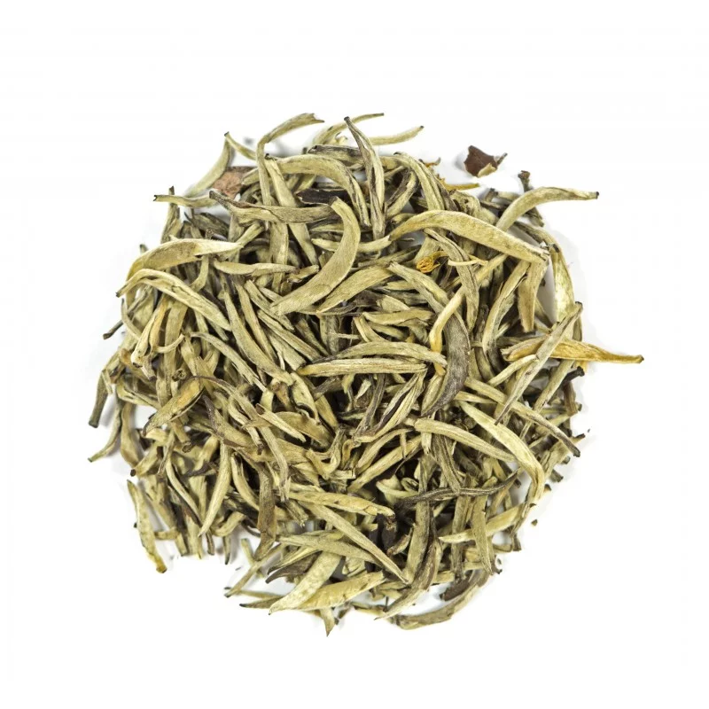 Thé Blanc Bio Thé Aiguilles d’argent du Dragon Blanc de Chine Thé Blanc Bio Thé Aiguilles d’argent du Dragon Blanc de Chine