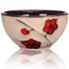 Accessoire Matcha  Bol A Matcha Motif Fleurs