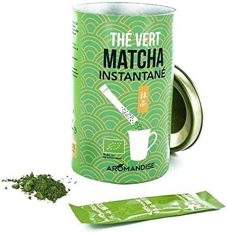 Thé vert Matcha Bio instantané