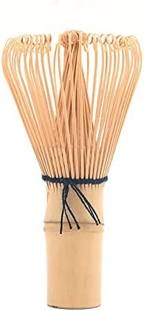 ANCLLO Fouet en bambou Chasen Poudre Matcha Outil de Cérémonie Thé Japonais Accessoire 50-60 Broches