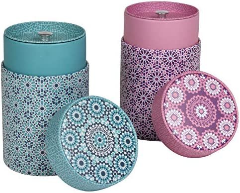 EigenART Case Andalusia Lot de 2 boîtes à thé 150 g