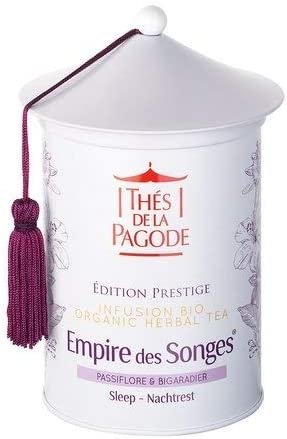 Empire des Songes par Thés de La Pagode | Edition Prestige – Boite de 50 grammes | Contribue à retrouver le sommeil