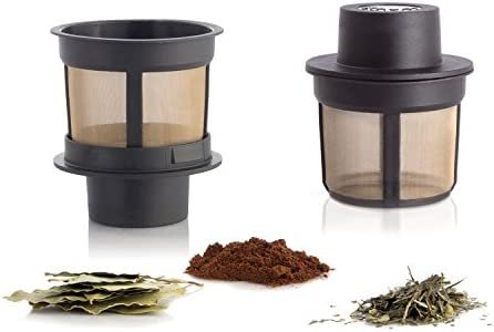 Finum FLOATING BASKET Filtre permanent flottant pour le thé et le café – Infuseur à thé réutilisable en acier inoxydable pour thé, café et épices – Taille M