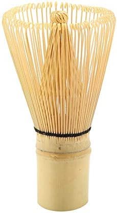 Fouet à Thé Vert Matcha en Bambou Naturel Pour Préparer la Poudre de Matcha ( 100 Broches )