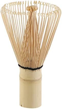 HEALLILY Bambou Naturel Thé Fouet Matcha Traditionnel Pinceau Poudre Outil Verser Chasen Japonais Vert Thé Préparation