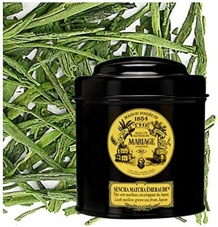 MARIAGE FRÈRES – Sencha Matcha Emeraude® – Boîte Icône® 100g