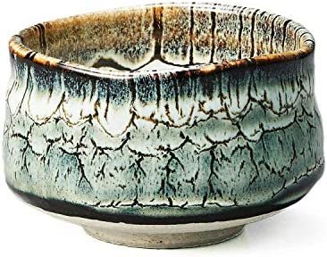 Mino-yaki Matcha Tea Bowl Turquoise Blue [Japan Import] by Mino Ware