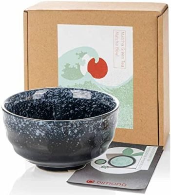 Tasse à thé en céramique Matcha originale – bol à thé japonais Bol à matcha en terre cuite (bol à thé)