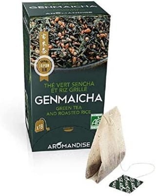 Thé bio Genmaicha de Uji Japon en infusettes – Aromandise