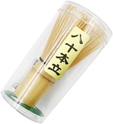 Ulable Fouet à Matcha en Bambou Fait à La Main，Fouet à Thé Sûr et Naturel，Kit Accessoires pour Faire du Thé Matcha Traditionnel Japonais.