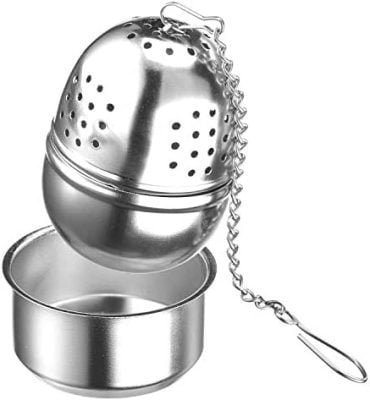 Westmark Oeuf à Thé, Ovale, avec Base, Teatime, en Acier inoxydable, ø 4,3 cm, 15772280