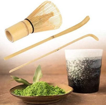 BDBDW Matcha Whisk – Ensemble de thé Japonais en Bambou Ensemble de Fouet avec Une cuillère pour la préparation du thé Matcha