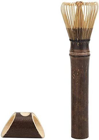 Bambou naturel matcha fouet ensemble chasen matcha thé vert fouet manche long outil poudre pinceau outil matcha thé faisant l&rsquo;outil(2 #)