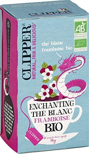 Clipper Thé Blanc Framboise 34 g Clipper Thé Blanc Framboise 34 g