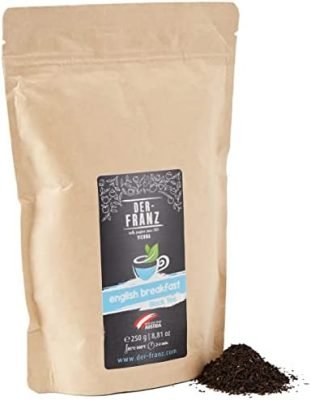 Der-Franz – Thé noir « English Breakfast » en vrac, 250 g