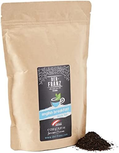 Der-Franz – Thé noir « English Breakfast » en vrac, 250 g