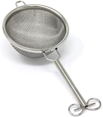 Infuseur à thé extra fin en acier inoxydable pour théière ou tasse à thé – Verre à thé