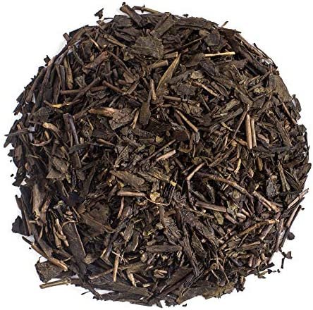 Moya thé vert organique Hojicha | 80 g | Thé du Japon | Convient aux végétaliens et aux végétariens | Emballé dans un sac refermable