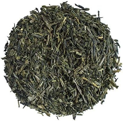 Moya thé vert organique Sencha n°21 | 100 g | Thé du Japon | Convient aux végétaliens et aux végétariens | Emballé dans un sac refermable