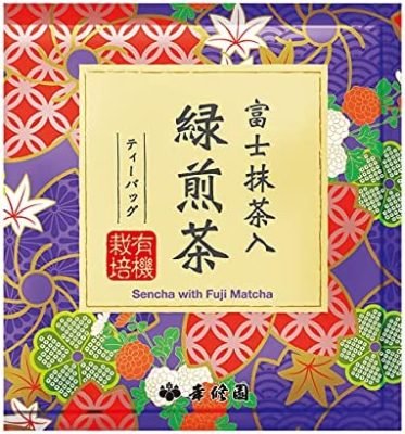 Sencha avec Fuji Matcha – Thé japonais bio – Thé vert – 15 sachets