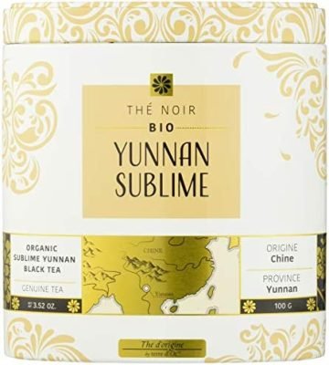 Terre d&rsquo;Oc Thé d&rsquo;Origine Noir Yunnan Sublime Bio 100 g