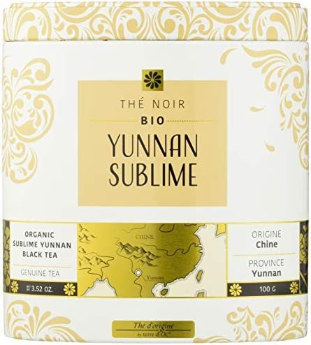 Terre d&rsquo;Oc Thé d&rsquo;Origine Noir Yunnan Sublime Bio 100 g