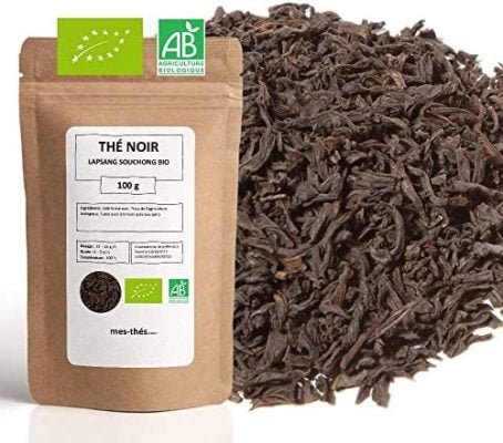 Thé Noir Bio ★ Lapsang Souchong ★ Thé Noir Fumé ★ Thé Noir en Vrac ★ Sachet 100 grammes avec Zip ★ 40 Tasses ★ 100 % Agriculture Biologique ★ Thé Noir de Qualité ★ Satisfait ou Remboursé ★ Thé Noir Bio ★ Lapsang Souchong ★ Thé Noir Fumé ★ Thé Noir en Vrac ★ Sachet 100 grammes avec Zip ★ 40 Tasses ★ 100 % Agriculture Biologique ★ Thé Noir de Qualité ★ Satisfait ou Remboursé ★