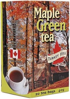 Thé vert à l&rsquo;érable de 20 sachets – aux arômes naturels du Canada – Les Trésors d&rsquo;érable – Turkey Hill