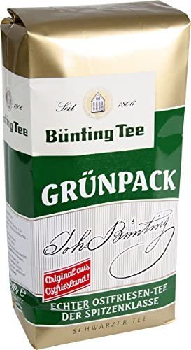 Bünting Tee – Thé Grünpack (Thé noir) | Poids Total 500 grams