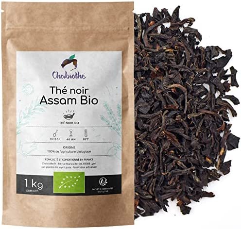 Chabiothé – Thé noir Assam Bio 1 kg
