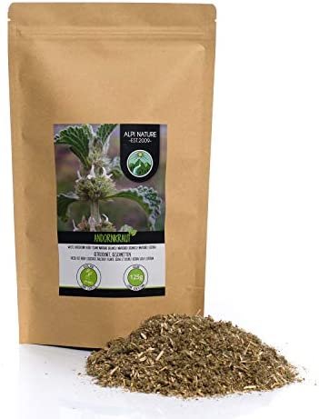 Infusion de marrube blanc (125g), Tisane marrube, Thé marrube blanc, coupé, déshydraté en douceur, 100% pur et naturel Infusion de marrube blanc (125g), Tisane marrube, Thé marrube blanc, coupé, déshydraté en douceur, 100% pur et naturel