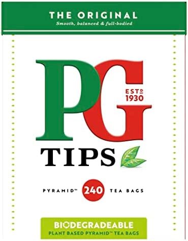 PG Tips – 240 sachets de thé Original lot de 2 soit 480 sachets