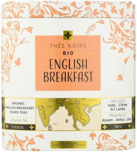 Terre d&rsquo;Oc Thé d&rsquo;Origine Noir English Breakfast Bio 100 g