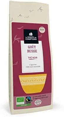 Thé Noir Goût Russe Bio – Sachet de 100g