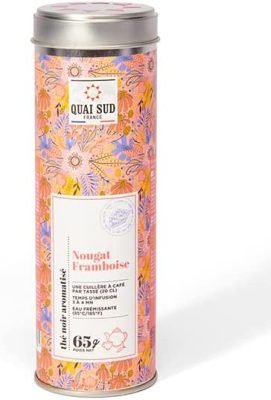 Thé noir Nougat Framboise