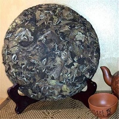 310g Gâteau au thé blanc vieilli biologique Fuding chinois de qualité supérieure Thé à la pivoine blanche Baimudan