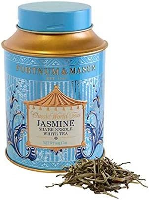 FORTNUM and MASON – Jasmine Silver Needle White Tea (Thé blanc Jasmin) – 50gr – CADDY