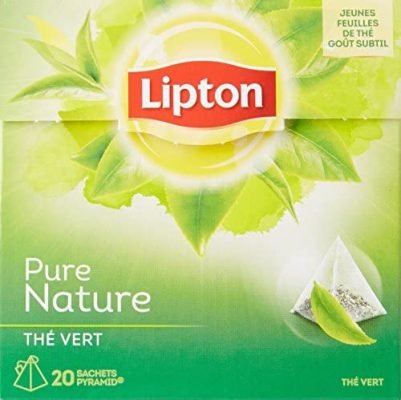 Lipton Thé Vert Nature 20 Sachets, 30g