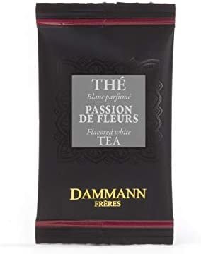 Pasticceria Passerini dal 1919 Dammann Passion de Fleurs – Thé Blanc aromatisé, 24 sachets Cristal – Dammann Frères