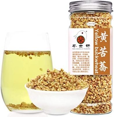Plant Gift Gold Buckwheat Tea 黄苦荞麦 Tein de la peau de la peau de la peau du thé chinois Thé de fleur de base de la peau, 150g / 5.29oz