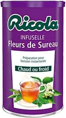 Ricola – Infuselle Fleur de Sureau – Boîte de 200g