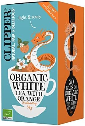 THÉ ORANGE BLANC BIO (20 x 1,7 g) – CLIPPER