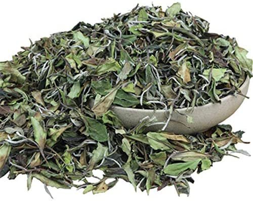 Thé de fleurs naturelles Feuilles mobiles Thé vert de qualité supérieure Bai Mu Dan Thé blanc de poney blanc (50g)