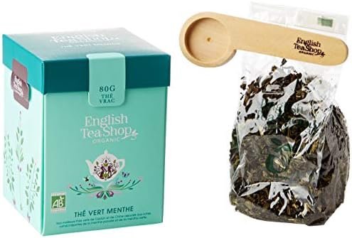 English Tea Shop – Thé Vert Menthe Bio – Vrac Origami 80g