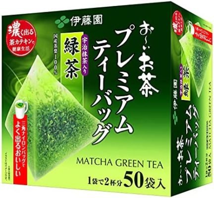 Le thé vert 1.8g * 50P (50 sachets) de thé vert contient Ito En Mi secousse suis sachet de thé