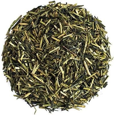 Moya thé vert organique Kukicha | 100 g | Thé du Japon | Convient aux végétaliens et aux végétariens | Emballé dans un sac refermable