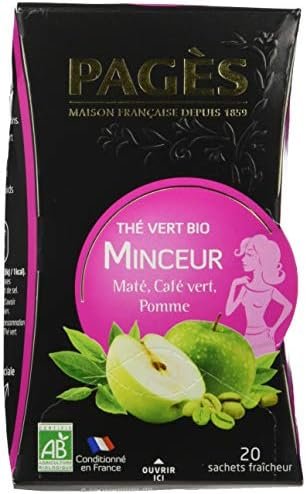 PAGÈS Thé Vert Minceur Bio 36 g PAGÈS Thé Vert Minceur Bio 36 g