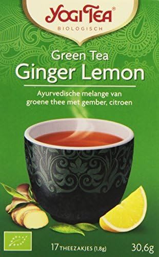 Yogi Tea Thé Vert Gingembre Citron Bio 17 Sachets