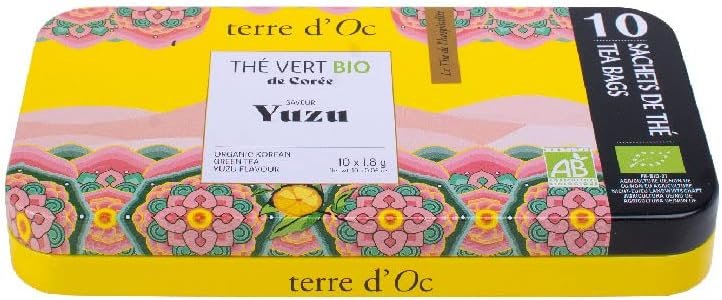 terre d&rsquo;Oc THE NOMADE YUZU DE COREE- 10 SACHETS- BIO