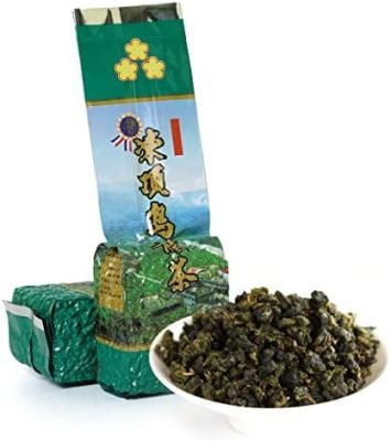 GOARTEA Thé Oolong Taïwan Loose Leaf Dong Ding Oolong Tea 4Pcs 250g / Total 35.2oz Premium Grade Taiwan Tea Tung Ting Oolong Tea Thé vert Oolong Tea Dongding Oolong Tea High Mountain Oolong Tea